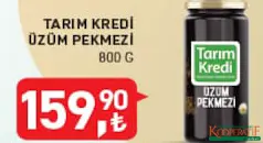 TARIM KREDİ ÜZÜM PEKMEZİ 800 G TARIM KREDİ ÜZÜM PEKMEZİ 800 G